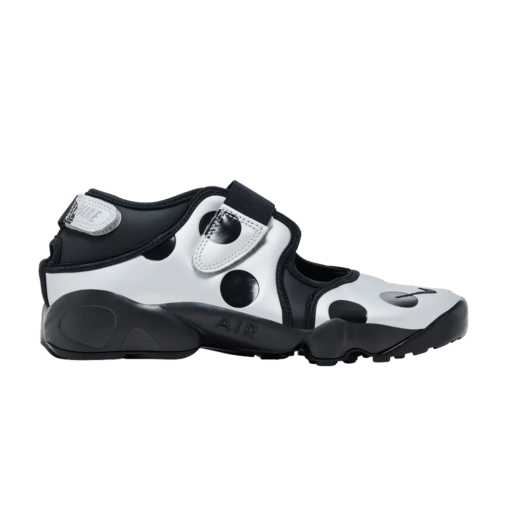 Сандалии Nike Wmns Air Rift 'Polka Dots Black Metallic Silver'