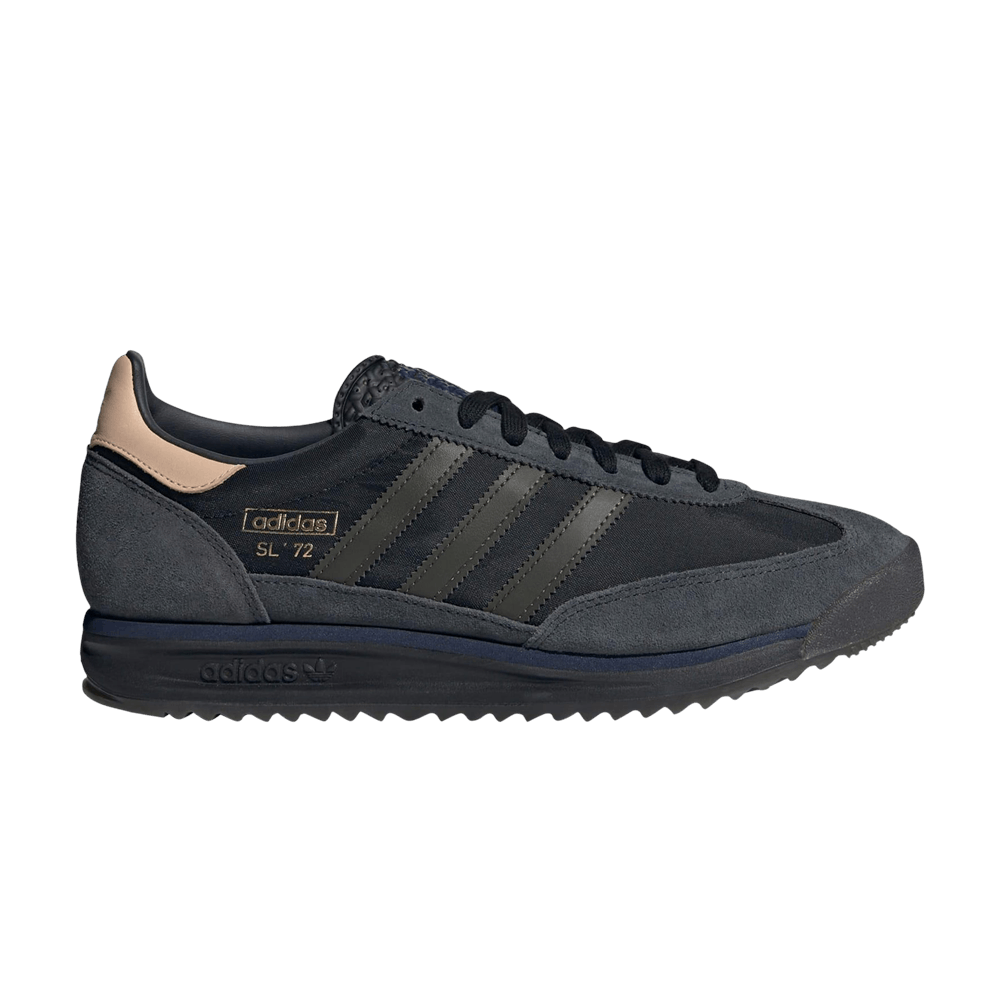 Кроссовки adidas SL72 RS 'Black Shadow Olive Indigo'
