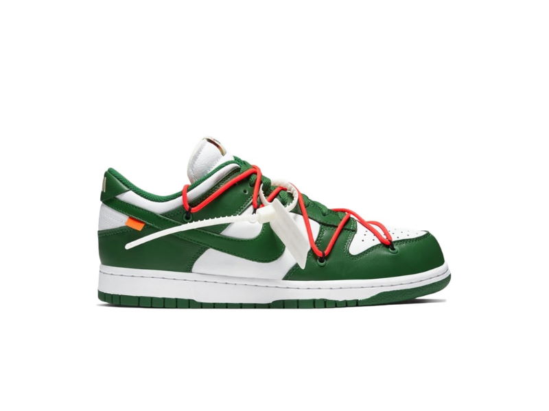 Кроссовки Off-White x Nike Dunk Low 'Pine Green'
