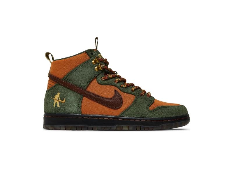 Кроссовки Pass~Port x Nike Dunk High SB 'Workboot'