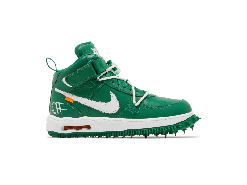 Кроссовки Off-White x Nike Air Force 1 Mid SP Leather 'Pine Green'