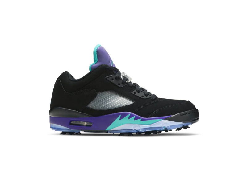 Кроссовки Air Jordan 5 Low Golf 'Black Grape'