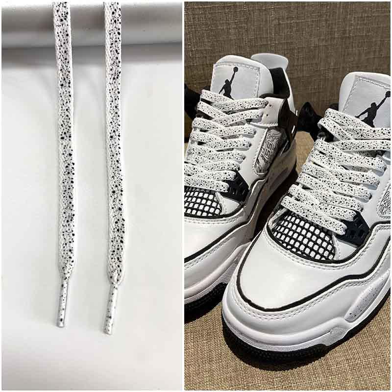 Шнурки Gorilla Guard Air Jordan 4 Black Dots Laces