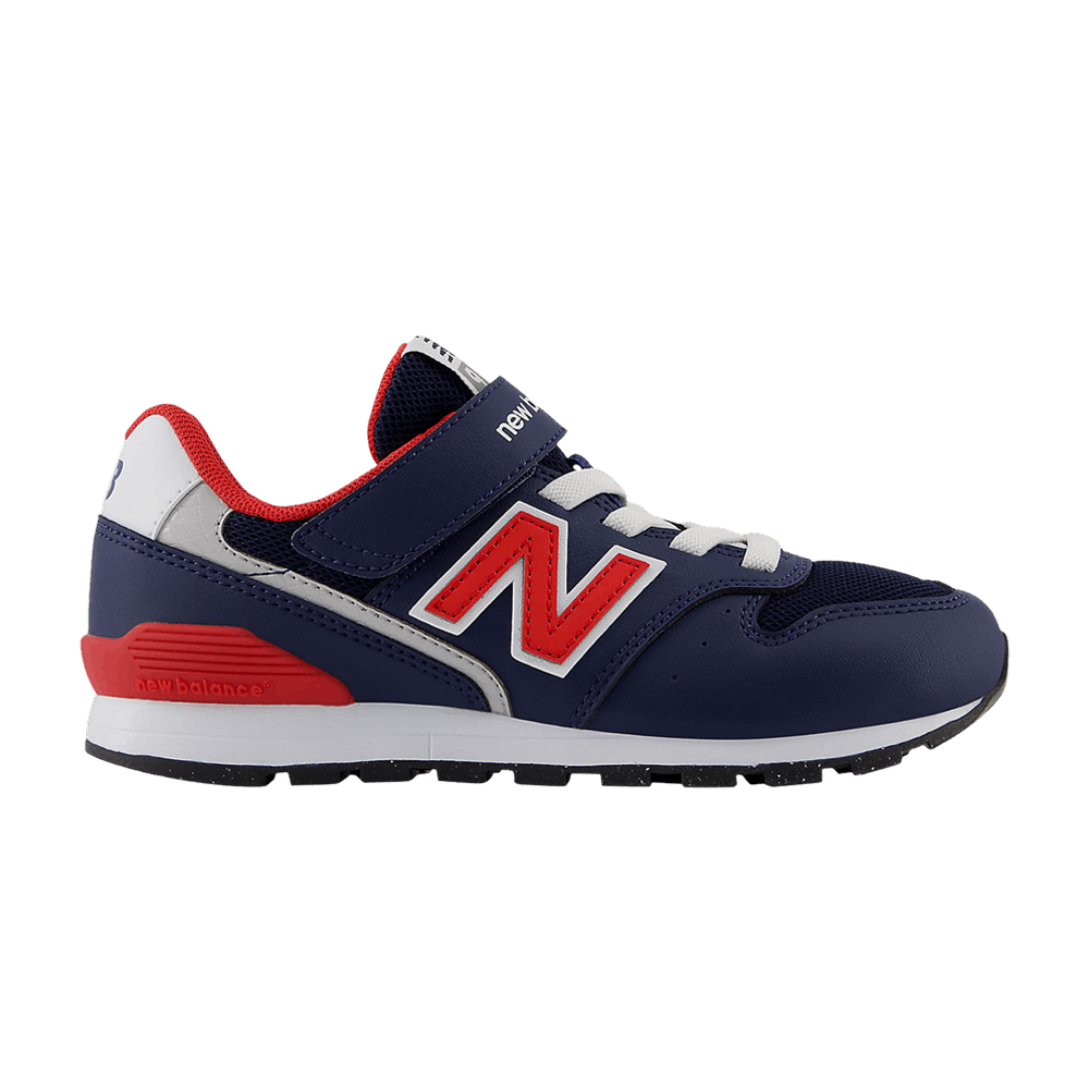 Кроссовки New Balance 996 Hook & Loop Kids Wide 'Navy Blue Red'