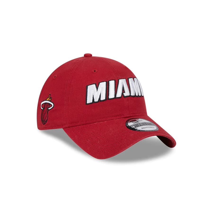 Бейсболка New Era Miami Heat 9TWENTY 2024 Statement Edition NBA Strapback Hat