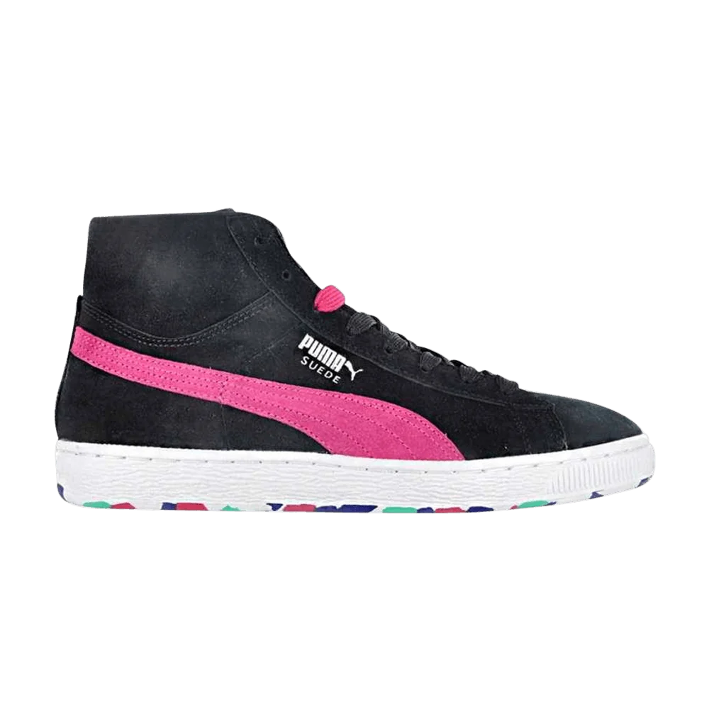 Кроссовки Puma Suede Mid Classic+ RubberMix