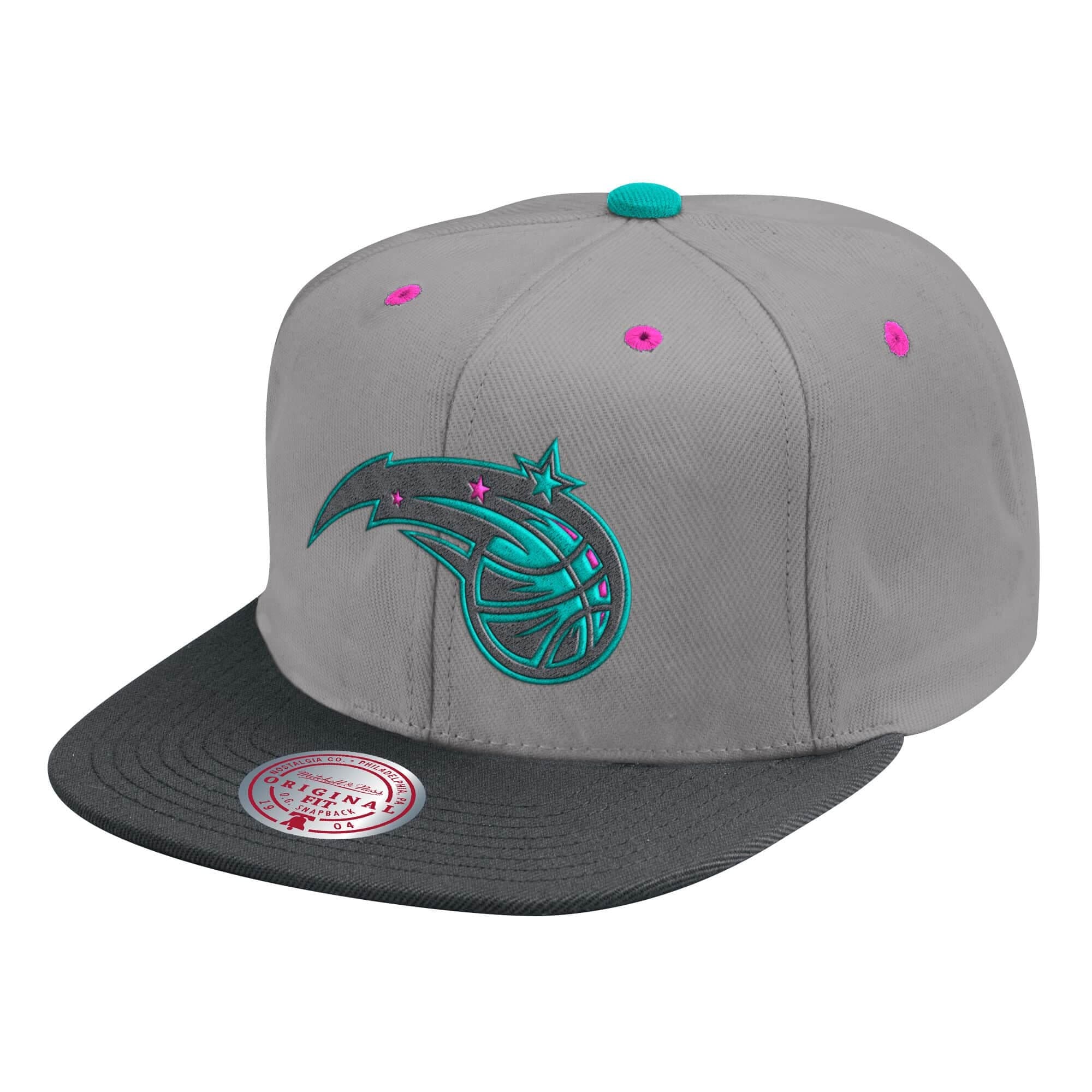 Бейсболка Mitchell & Ness Grey Wolf Mags Snapback Orlando Magic