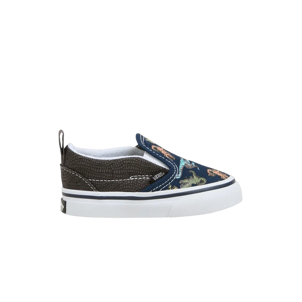 Кроссовки Vans Slip-On V Toddler 'Glow - Dino'