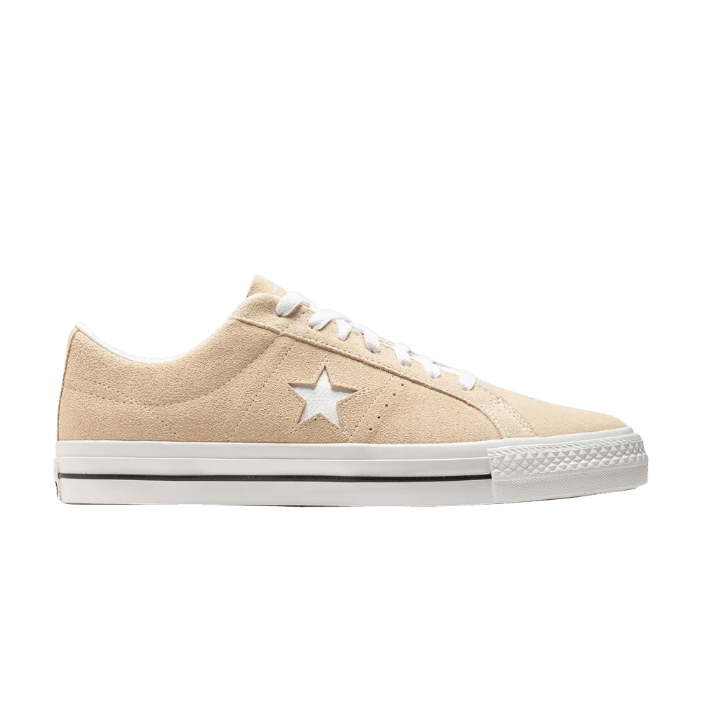 Кроссовки Converse One Star Pro Vintage Suede Low 'Oat Milk'