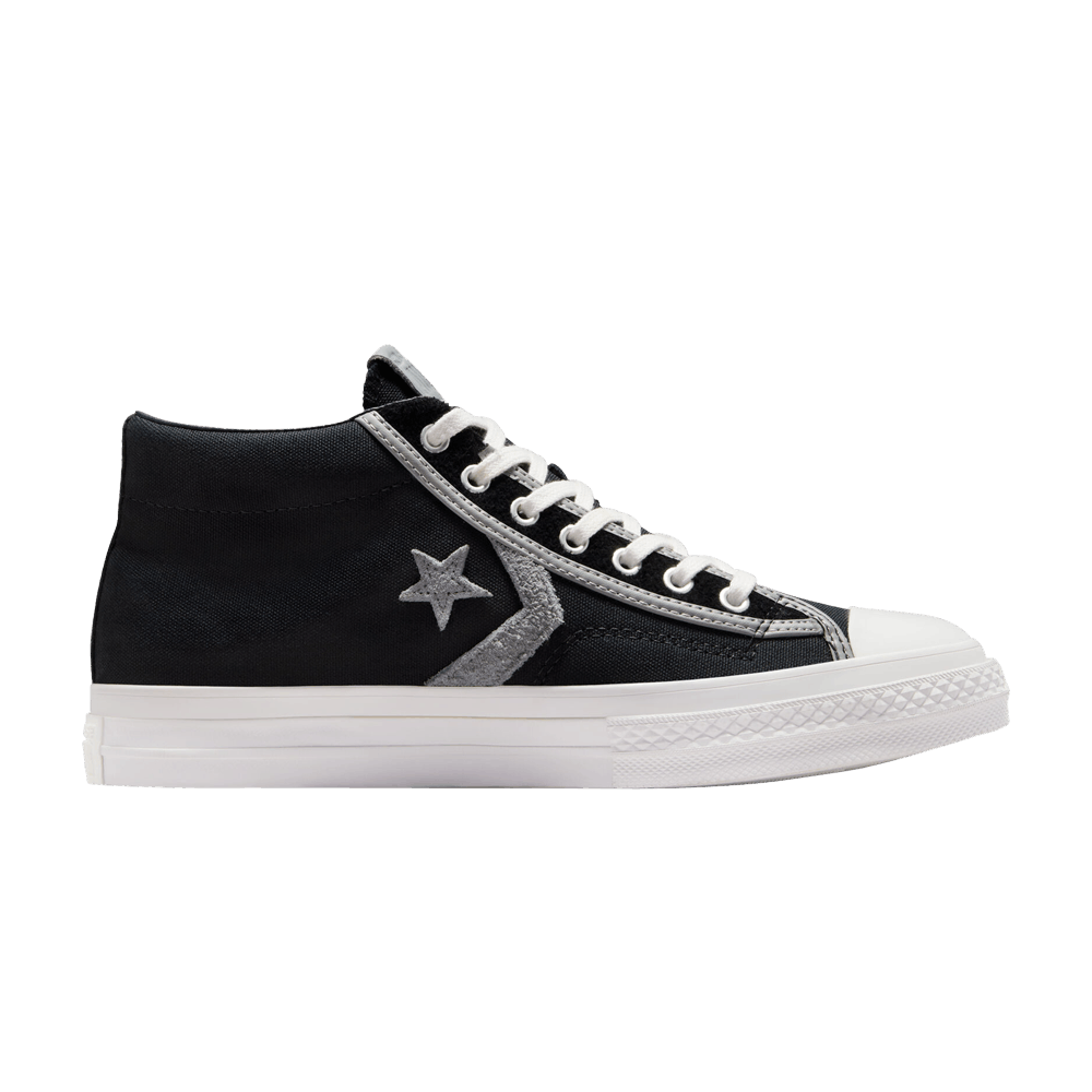 Кроссовки Converse Star Player 76 Luxe Mid 'Black Classic Grey'