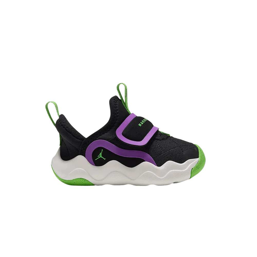 Кроссовки Air Jordan Jordan 23/7.2 Easyon TD 'Black Laser Purple Summit White Scream Green'