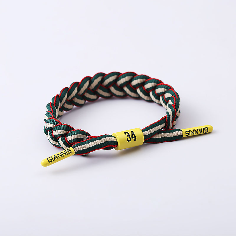 Браслет Jinduo Giannis Green Braided Bracelet