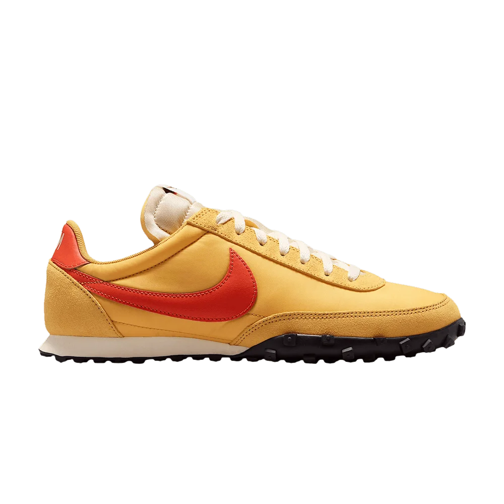 Кроссовки Nike Waffle Racer 'Wheat Gold Black Picante Red'