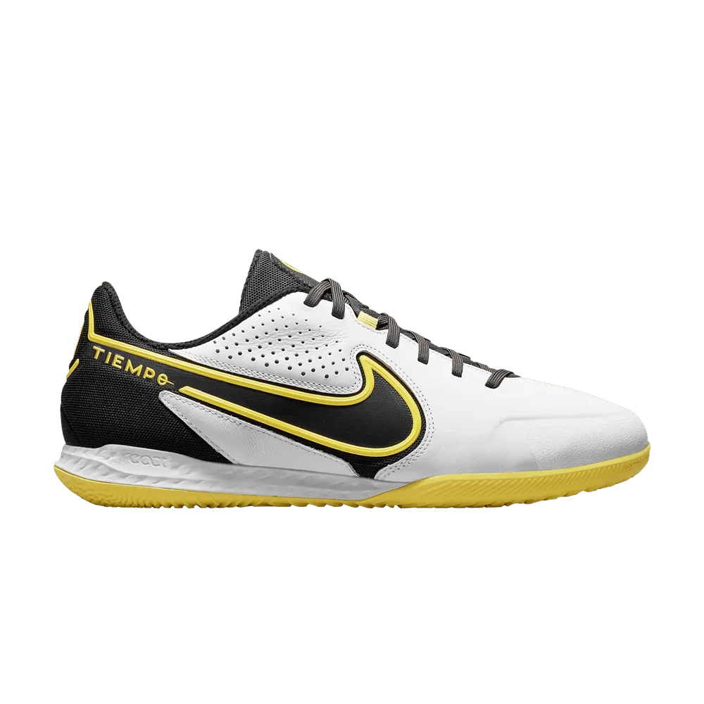 Кроссовки Nike React Tiempo Legend 9 Pro IC 'White Yellow Strike'
