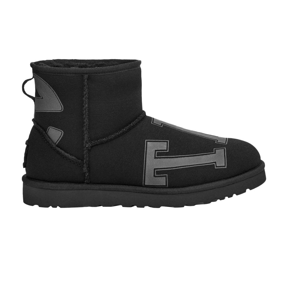 Telfar x UGG Fleece Mini Boot 'Black'