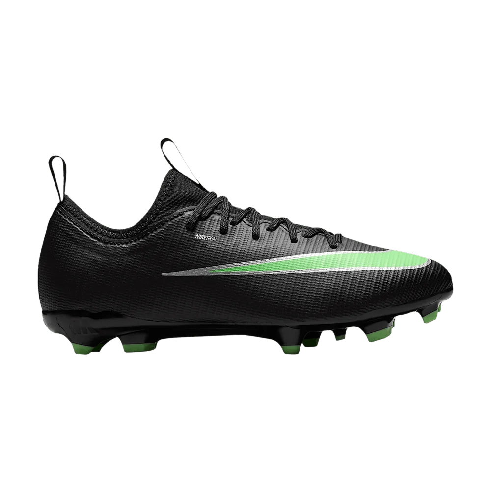 Кроссовки Nike Jr. Mercurial Vapor 17 Academy MG Low GS 'Black Illusion Green'