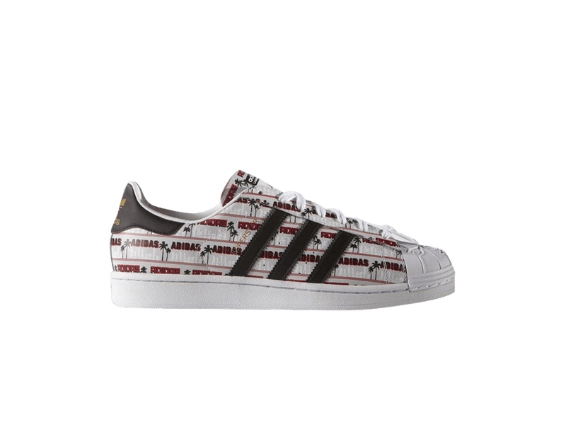 Кроссовки Nigo x adidas Superstar Bearfoot 'Palm Tree'