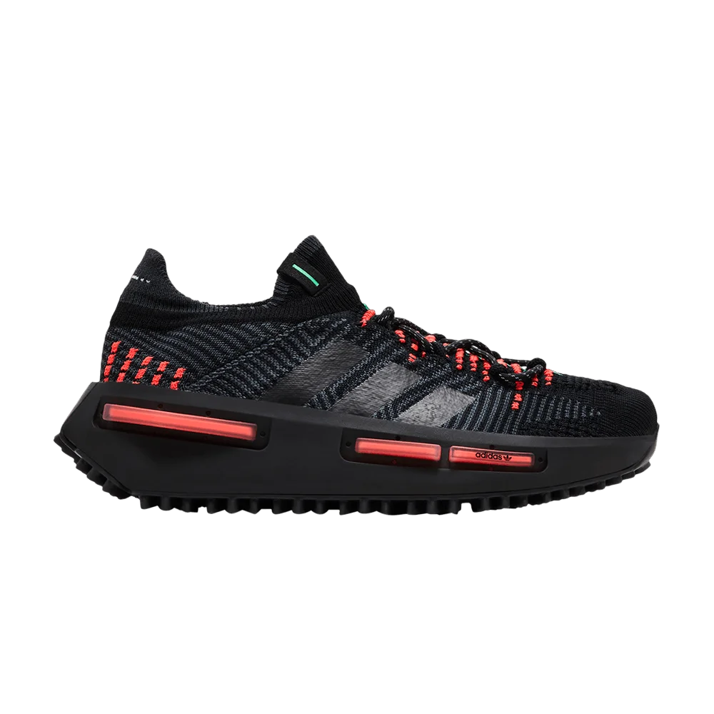 Кроссовки adidas NMD_S1 'Black Orange Lime'
