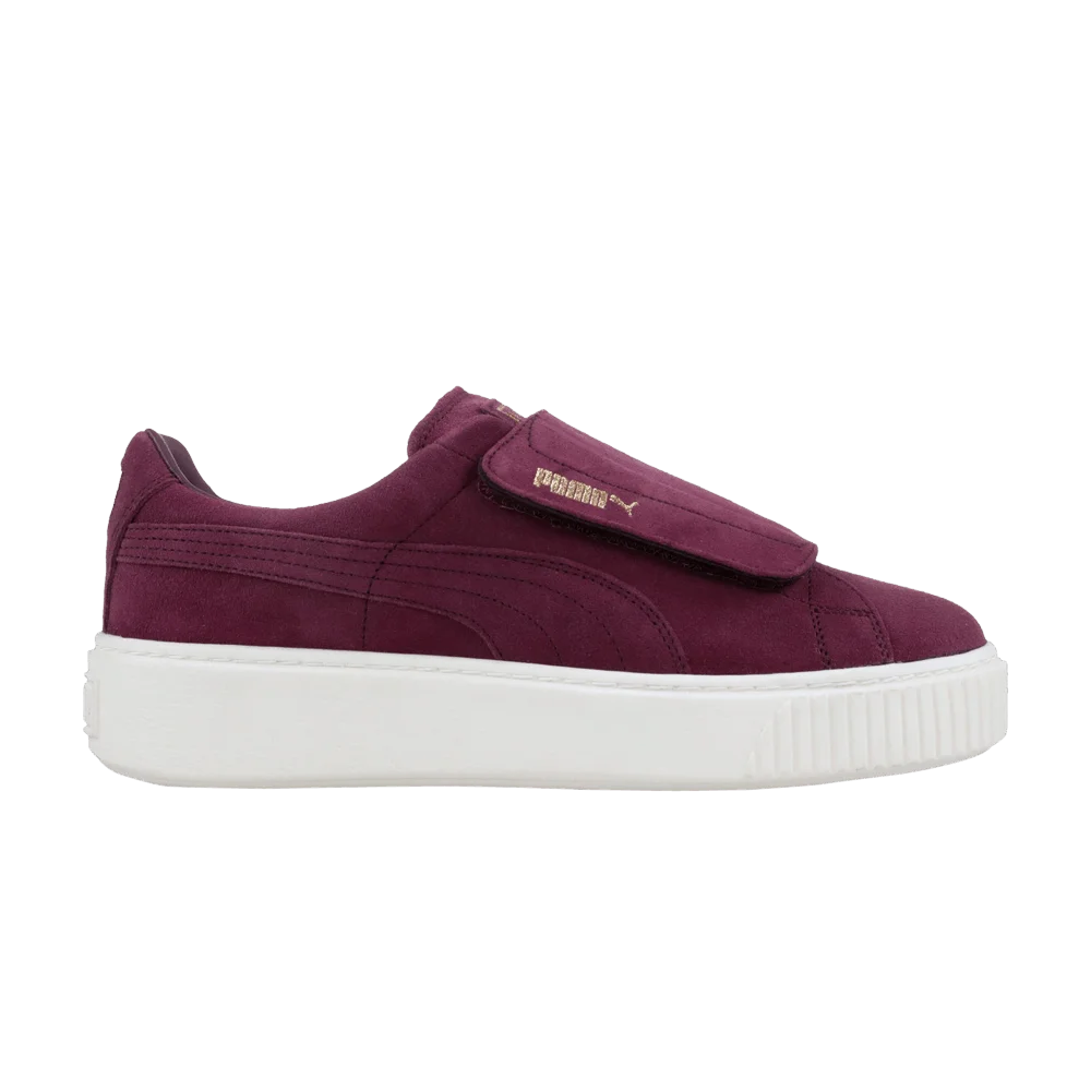 Кроссовки Puma Wmns Suede Platform Strap 'Deep Purple'