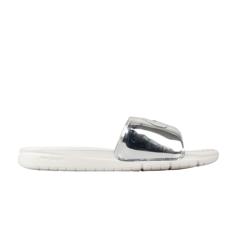 Кроссовки Nike Benassi Solarsoft 'Liquid Silver'