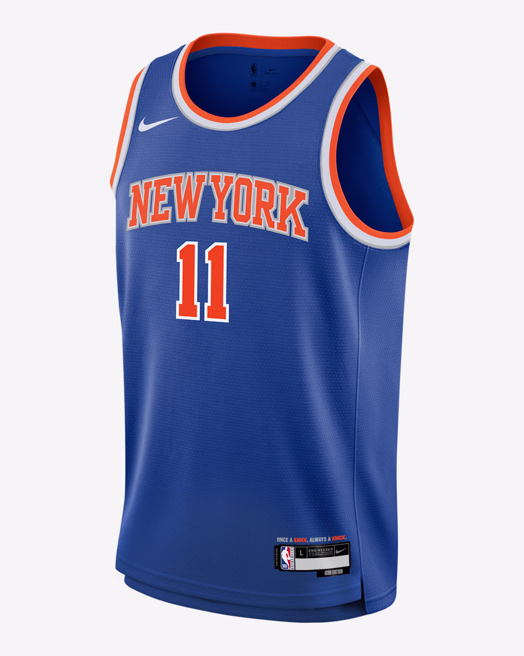 Детское баскетбольное джерси Nike NBA Jalen Brunson NYK 24-25 Icon Edition Swingman