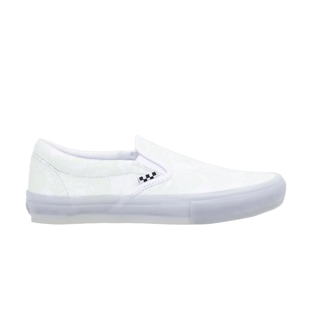 Zumiez x Vans Skate Slip-On 'Glow In The Dark Checkerboard'
