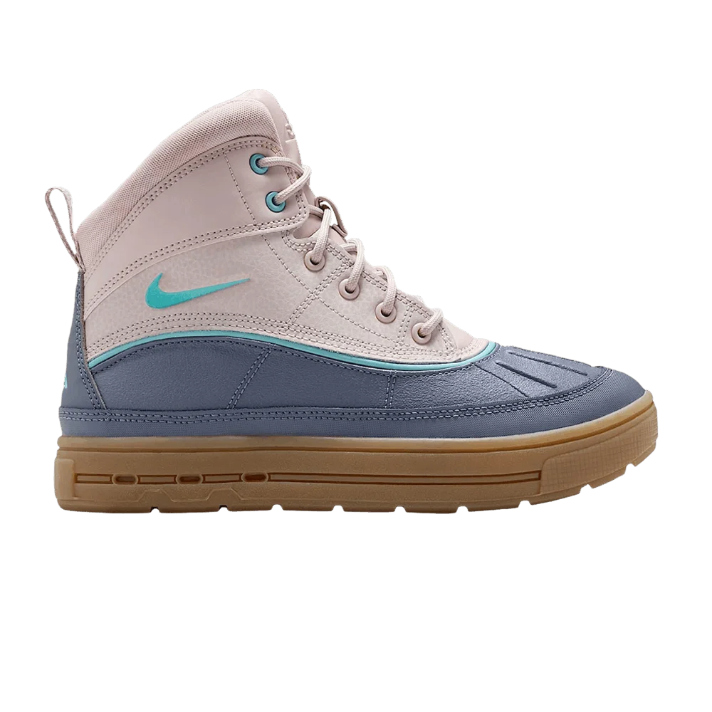 Ботинки Nike Woodside 2 High GS 'Platinum Violet/Light Carbon/Gum Light Brown/Denim Turquoise'