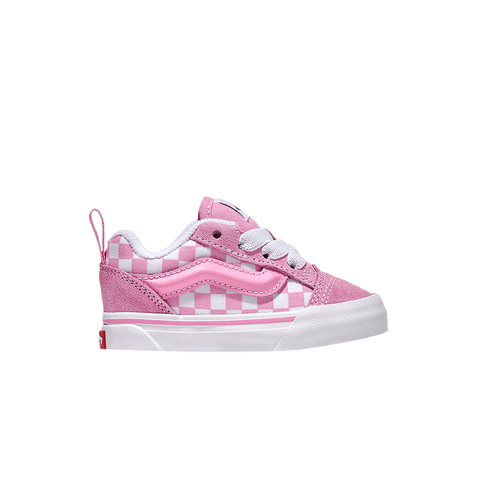 Кроссовки Vans Knu-Skool Toddler 'Checkerboard - Prism Pink White'