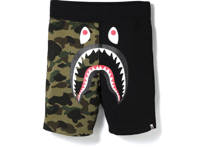 Спортивные шорты BAPE Shark Shorts Black