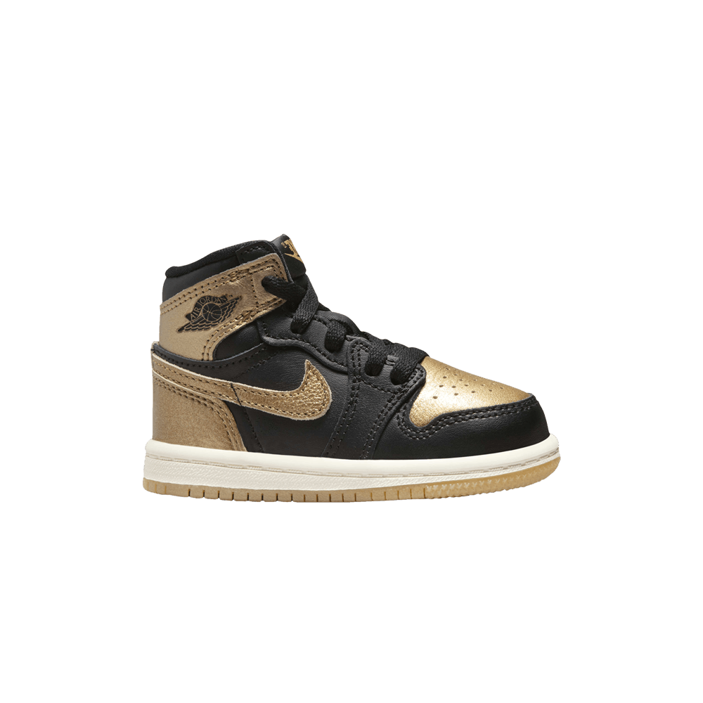 Кроссовки Air Jordan 1 Retro High OG TD 'Black Gold'
