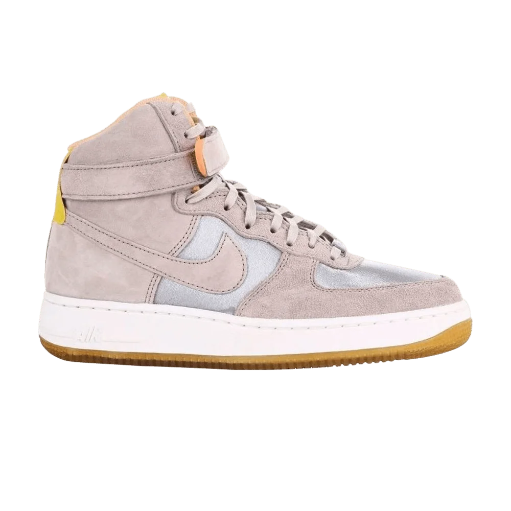 Кроссовки Nike Wmns Air Force 1 High Premium 'Metallic Silver'