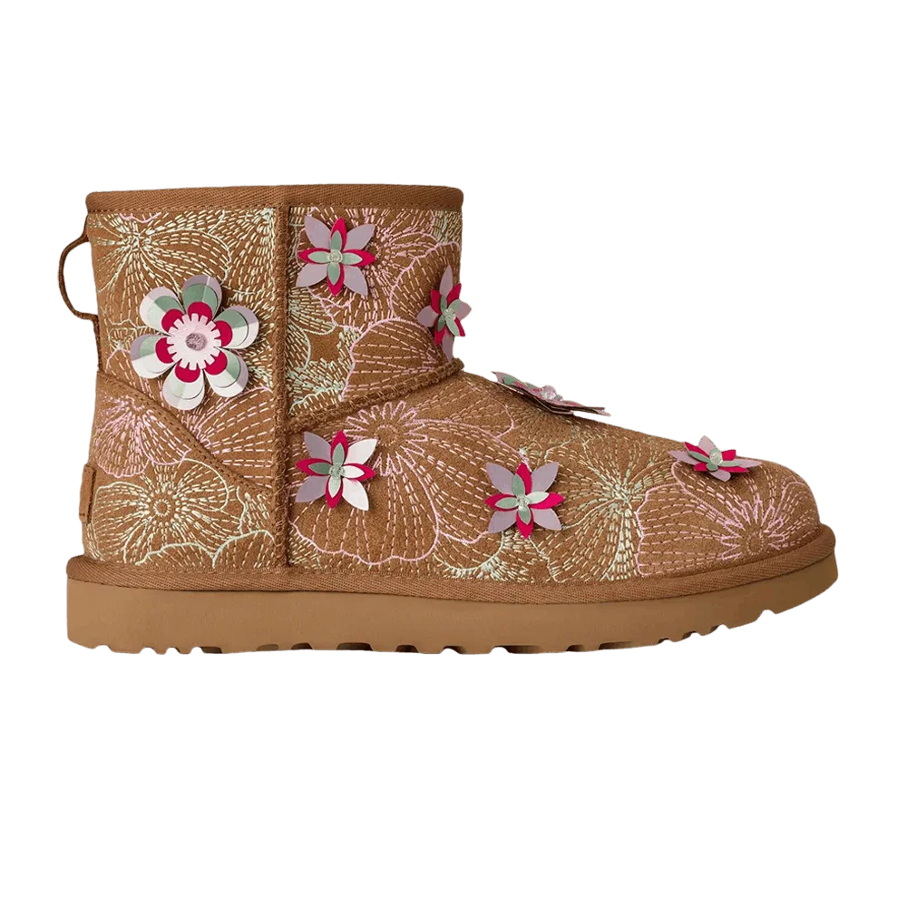 Кроссовки UGG Wmns Classic Mini Meadow 'Chestnut'