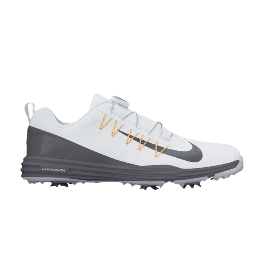 Кроссовки Nike Lunar Command 2 BOA 'White Grey Yellow'
