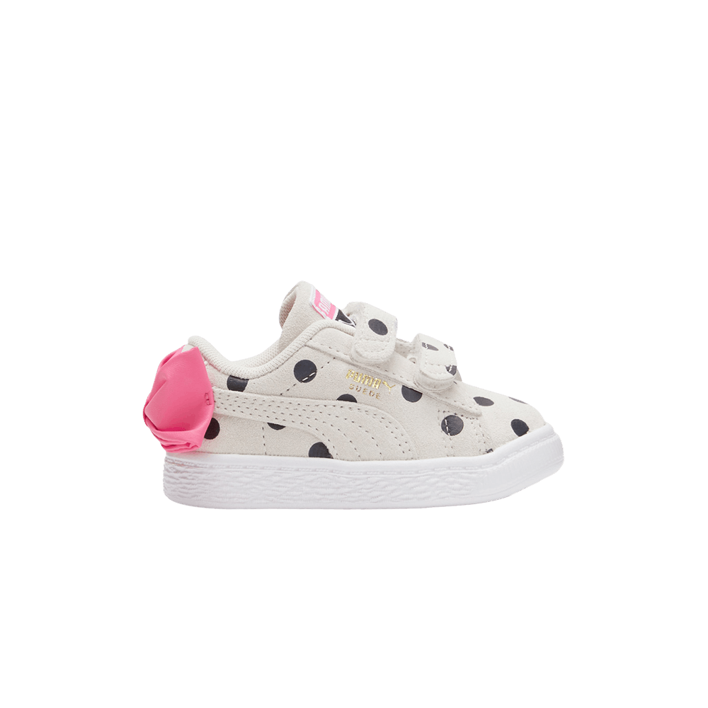 Кроссовки Puma Suede Light Flex Bow Graphic 5 Infant 'Marshmallow Polka Dots'