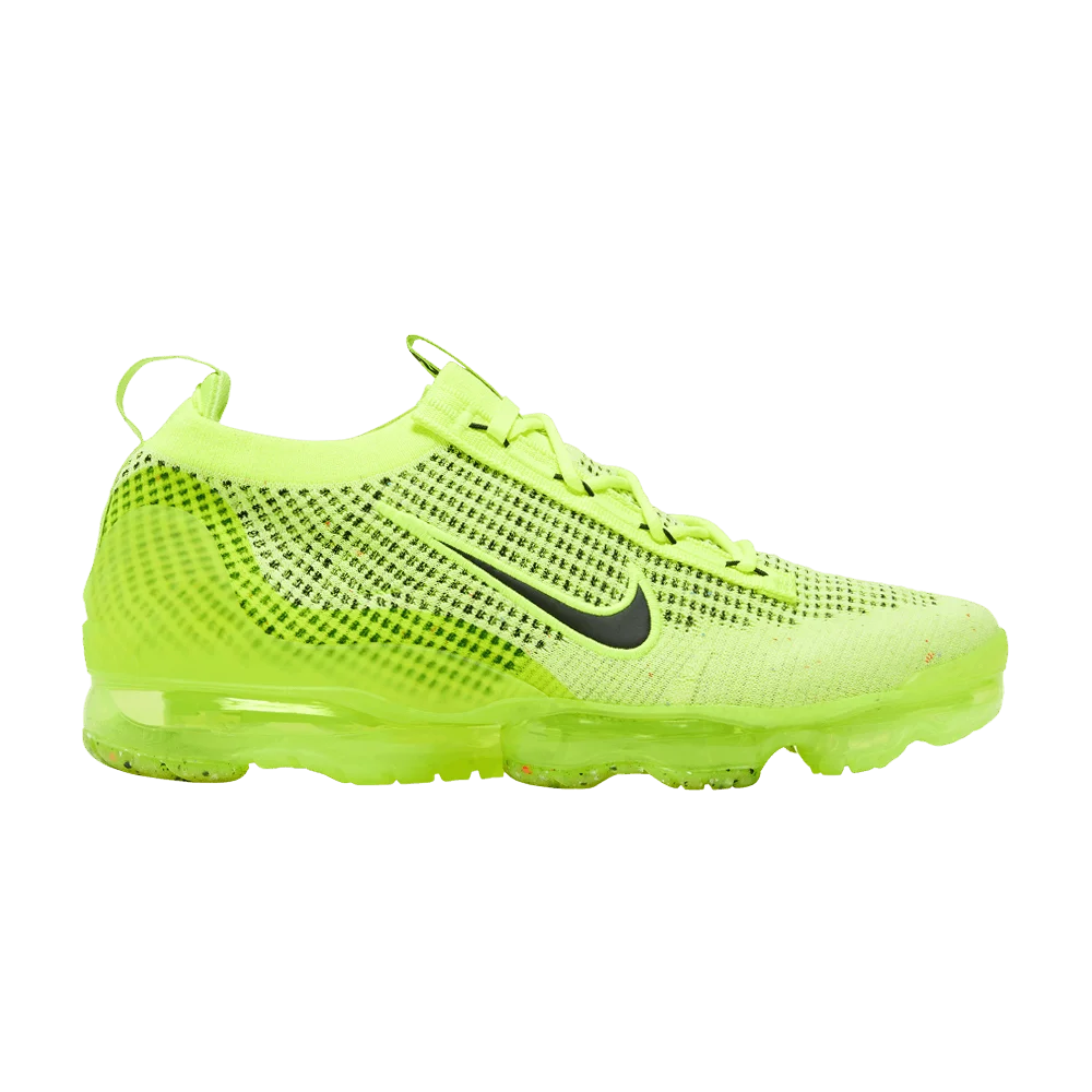 Кроссовки Nike Air VaporMax 2021 Flyknit Next Nature 'Volt Black'