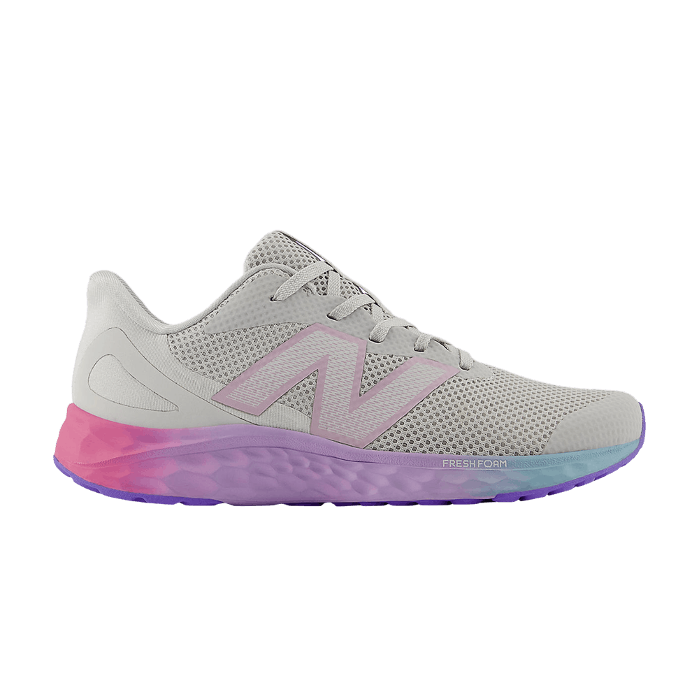 Кроссовки New Balance Fresh Foam Arishi v4 Big Kid 'Grey Matter Lilac Glo'