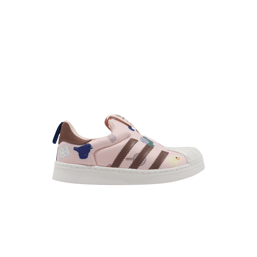 Кроссовки LEGO x adidas Superstar 360 I 'Allover Print - Wonder Quartz'