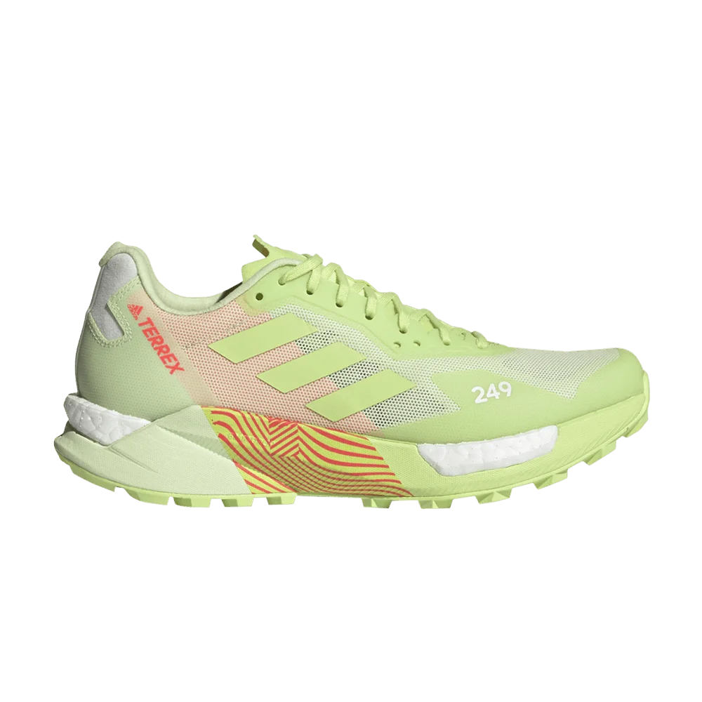 Кроссовки Adidas Wmns Terrex Agravic Ultra Trail 'Pulse Lime Turbo'