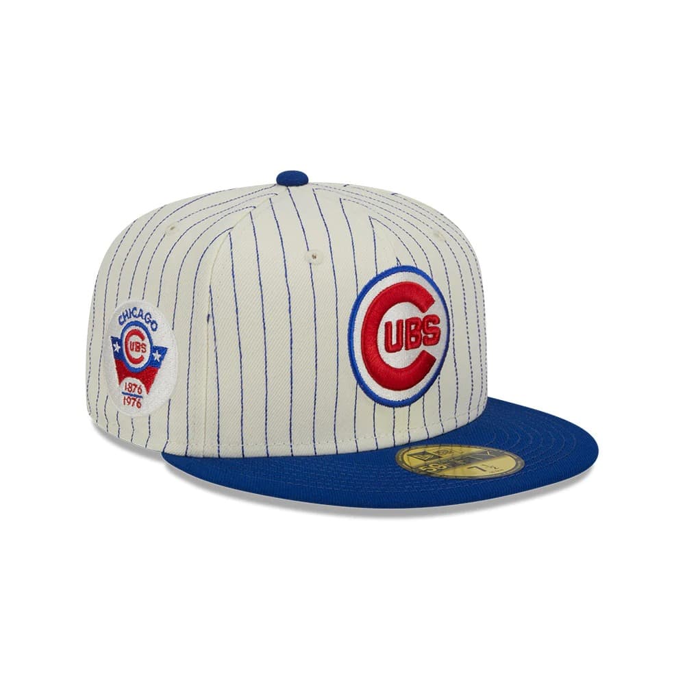 Бейсболка New Era Chicago Cubs 59FIFTY Retro Script MLB Fitted Hat