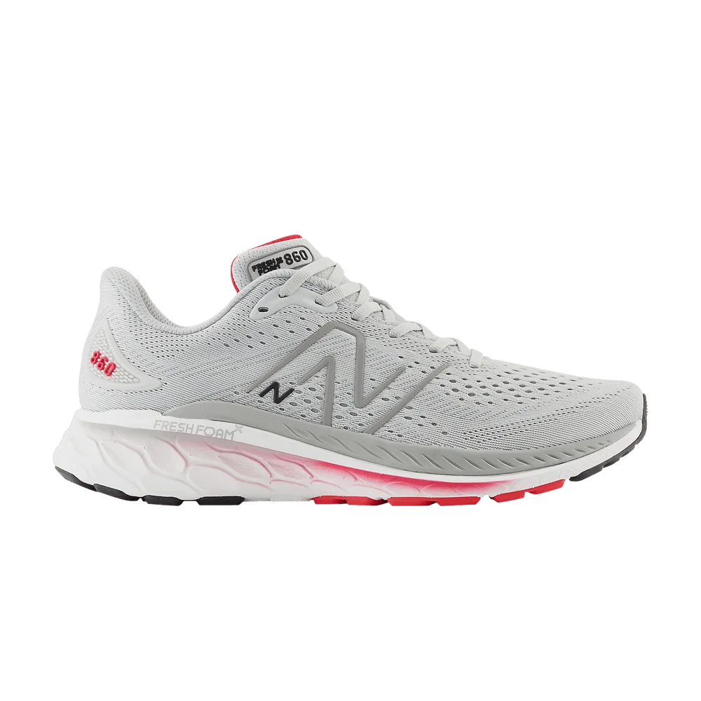 Кроссовки New Balance Fresh Foam X 860v13 'Light Aluminum True Red'