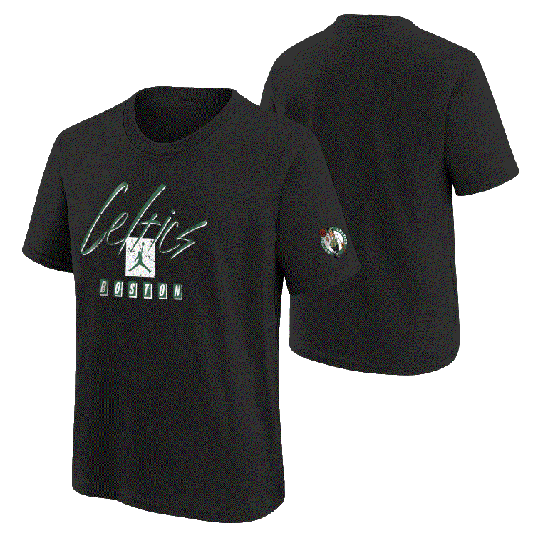 Баскетбольная футболка Nike Boston Celtics 2024 City Edition Courtside 1 Youth NBA T-Shirt