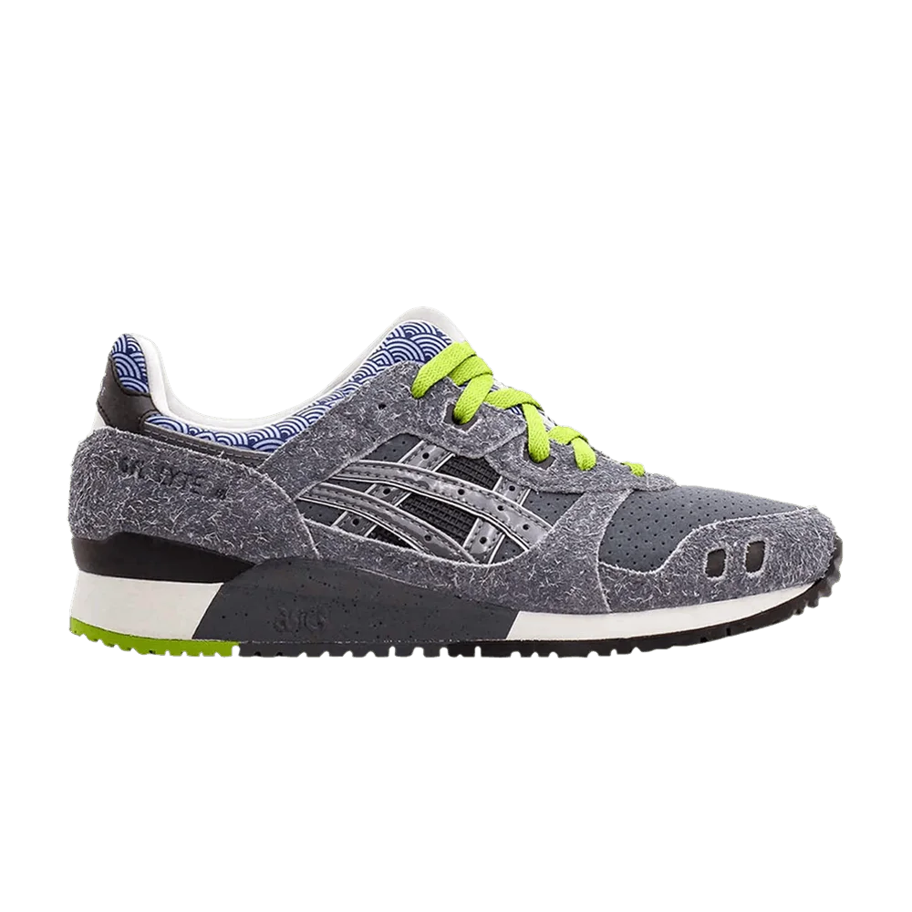 Кроссовки Nice Kicks x ASICS Gel Lyte 3 OG 'Black Sesame'