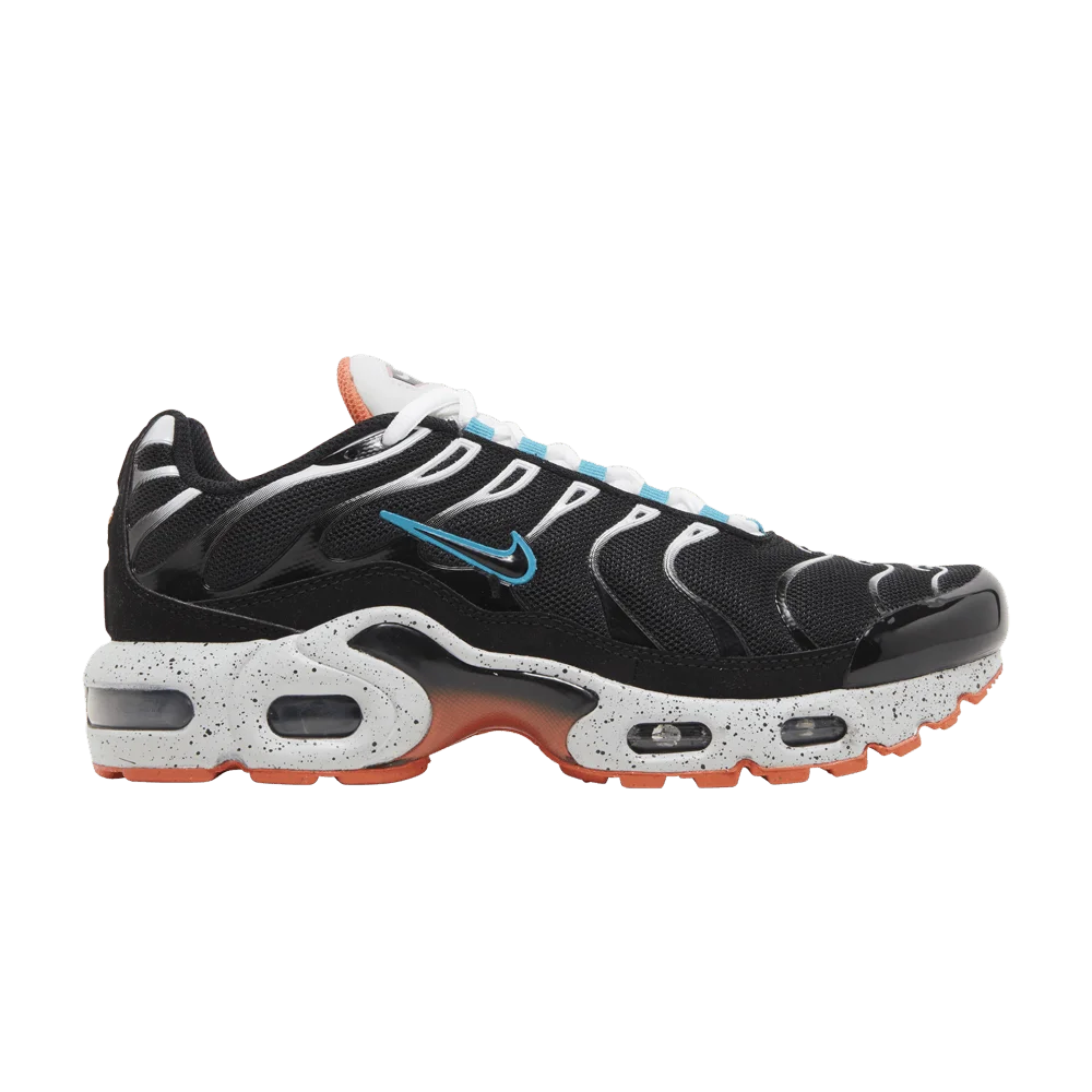 Кроссовки Nike Air Max Plus GS 'Black Turf Orange Speckled'