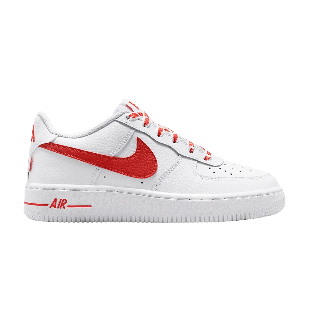 Кроссовки Nike Air Force 1 Low GS 'White White Picante Red'