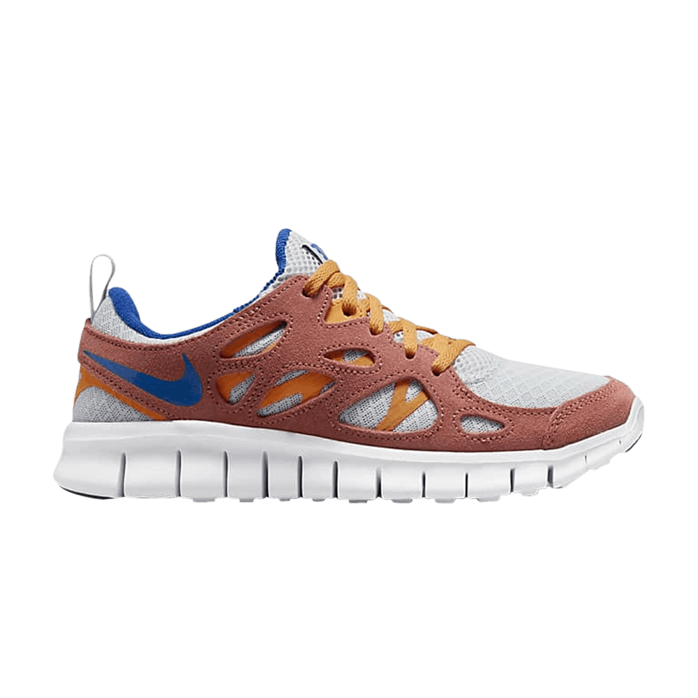 Кроссовки Nike Free Run 2 GS 'Aura University Gold Canyon Rust'