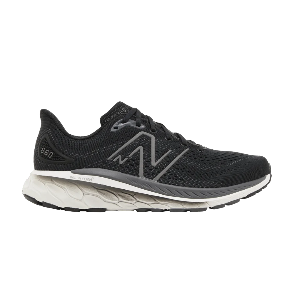 Кроссовки New Balance Fresh Foam X 860v13 2E Wide 'Black Magnet'