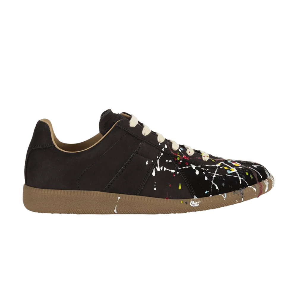 Кроссовки Maison Margiela Paintsplatter 'Black'