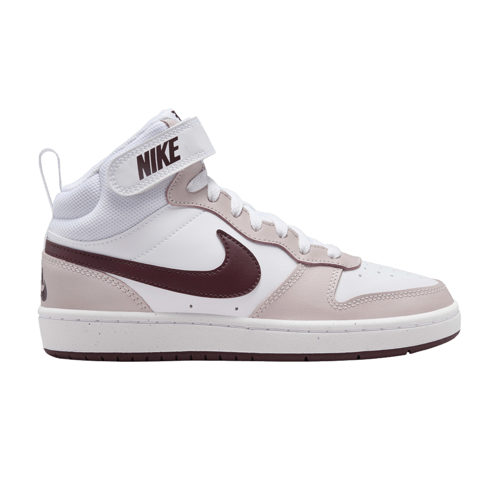 Кроссовки Nike Court Borough Mid 2 GS 'Platinum Violet Burgundy Crush'