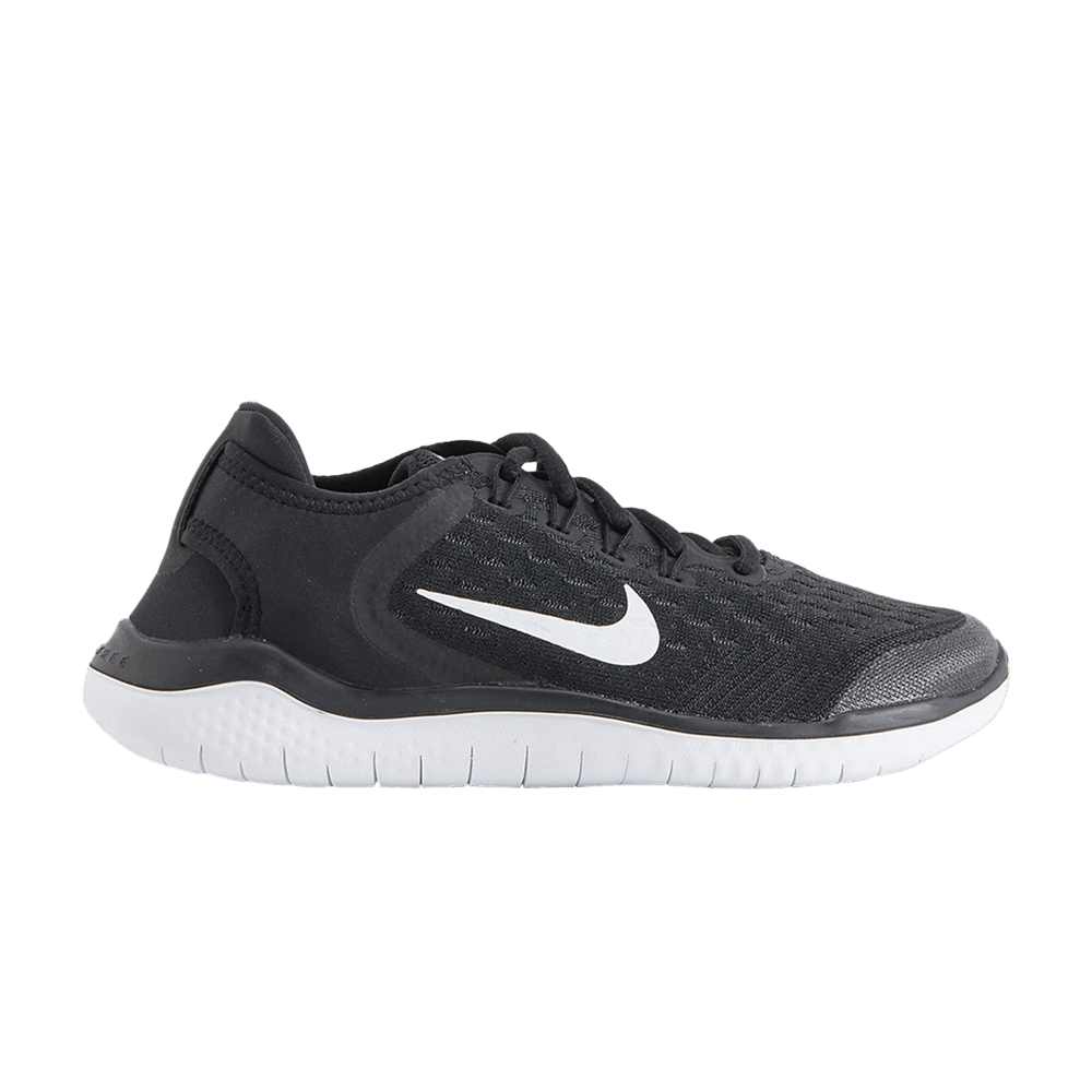Кроссовки Nike Free RN 2018 GS 'Black White'