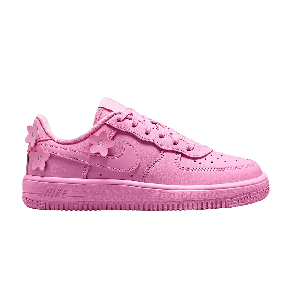 Кроссовки Nike Force 1 PS 'Pink Rise Pink Foam Metallic Silver Pink Rise'